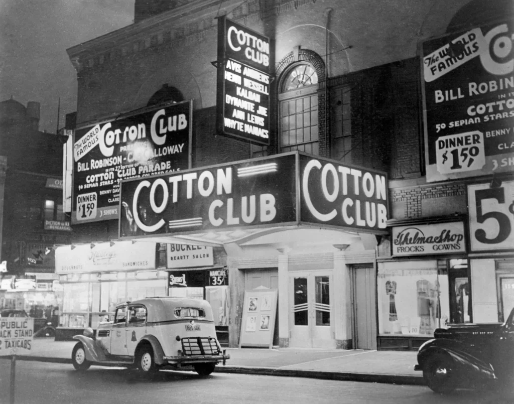 The Cotton Club, Harlem, New York City, early 1930s.